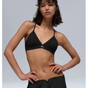 ALO Yoga Black Minimalist Bralette